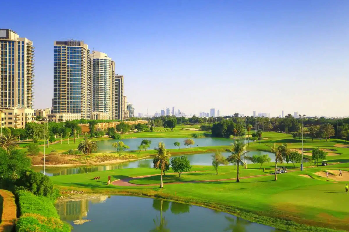 activité golf séjour Dubaï