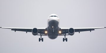 Time Lapse Photography of White Commercial Airplane