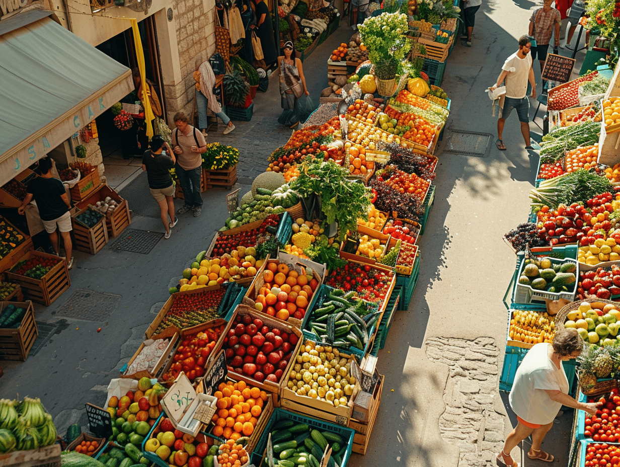 Explorer le marché au Barcarès entre trésors locaux et artisanat