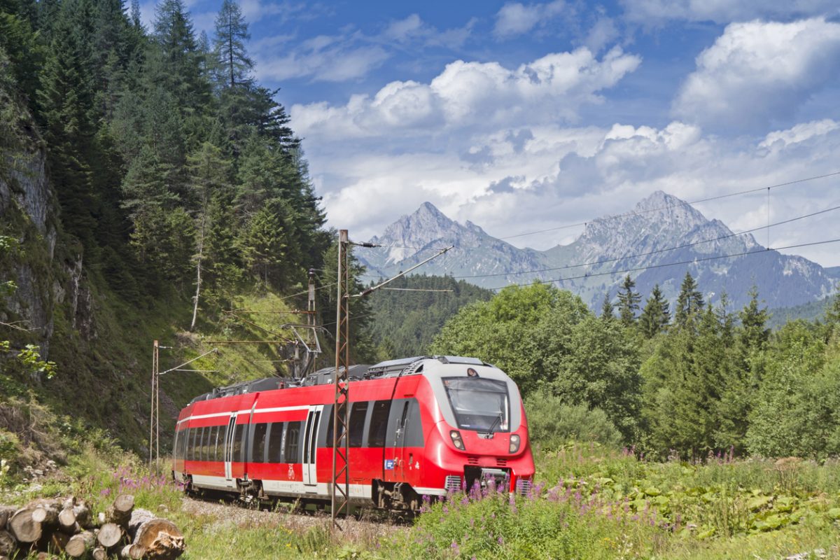 voyage train Autriche